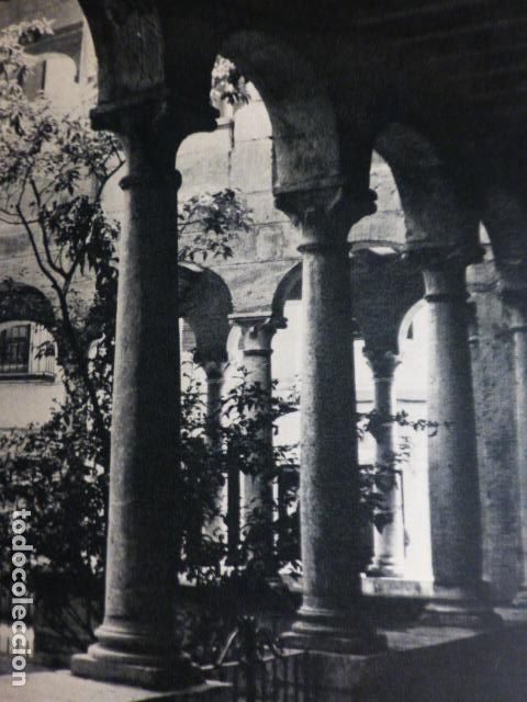Documents Anciens: ORIHUELA ALICANTE CLAUSTRO DE LA CATEDRAL ANTIGUO HUECOGRABADO