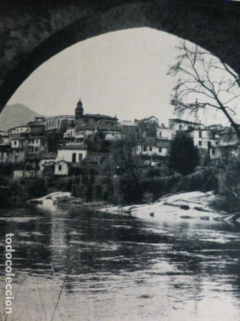 Documentos antiguos: RIBADAVIA ORENSE VISTA ANTIGUO HUECOGRABADO