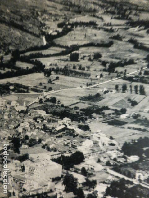 Documenti antichi: VERIN ORENSE VISTA AEREA ANTIGUO HUECOGRABADO