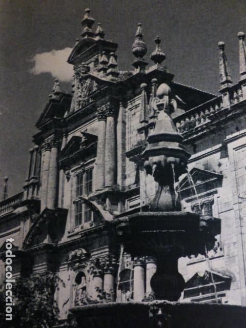 Documentos antigos: CELANOVA ORENSE VISTA DE LA PLAZA ANTIGUO HUECOGRABADO