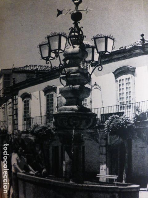 Alte Dokumente: VIANA DEL BOLO ORENSE FUENTE ANTIGUO HUECOGRABADO