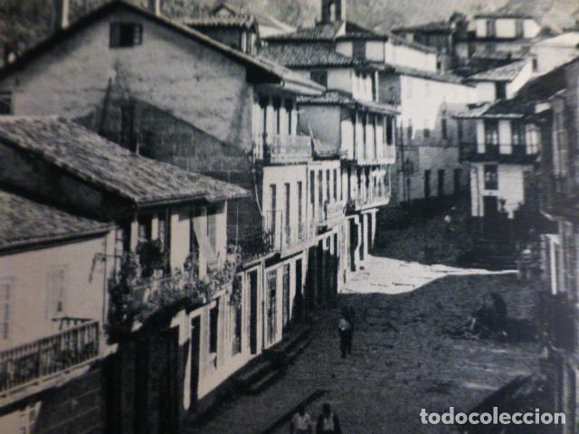 Documentos antigos: RIBADAVIA ORENSE VISTA ANTIGUO HUECOGRABADO