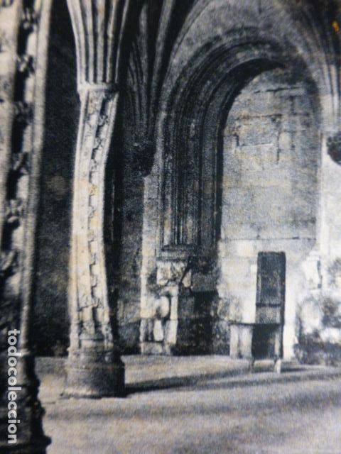 Documenti antichi: OSEIRA ORENSE MONASTERIO ANTIGUO HUECOGRABADO