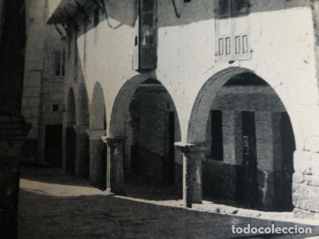 Documentos antigos: RIBADAVIA ORENSE SOPORTALES ANTIGUO HUECOGRABADO