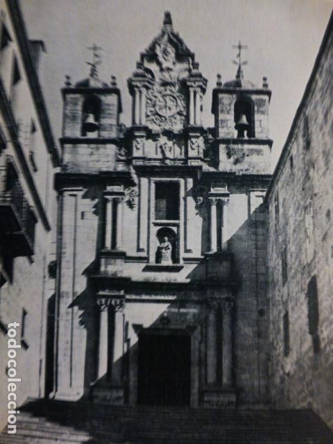 Old Documents: ORENSE SANTA MARIA ANTIGUO HUECOGRABADO