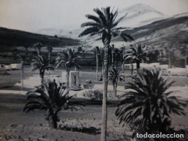 Documents Anciens: LANZAROTE PAISAJE ANTIGUO HUECOGRABADO