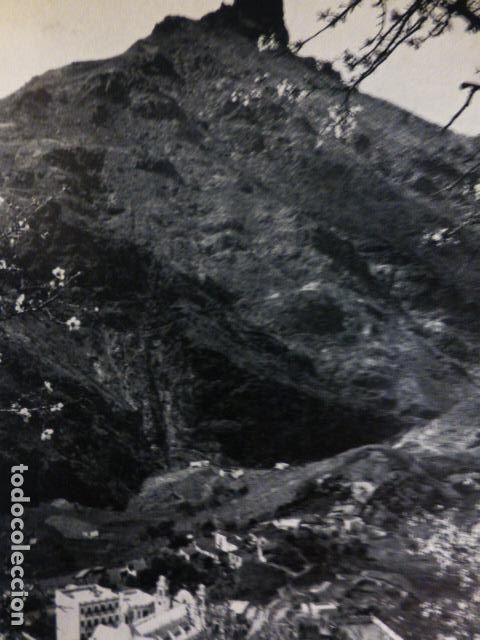 Documentos antiguos: TEJEDA GRAN CANARIA ANTIGUO HUECOGRABADO - Foto 1