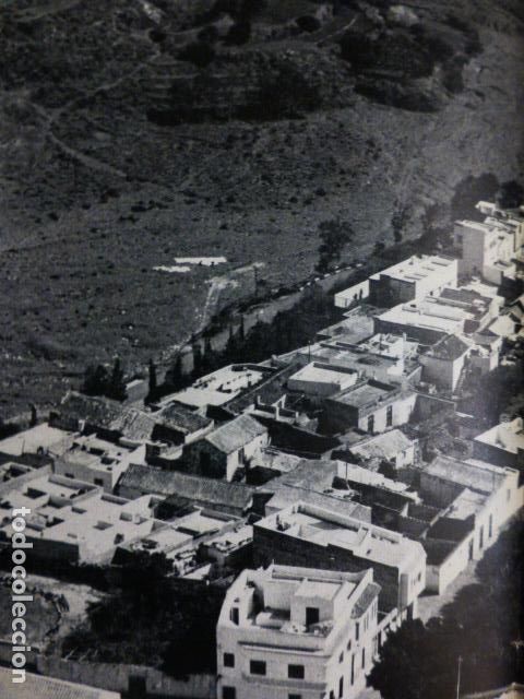 Alte Dokumente: AG&Uuml;IMES GRAN CANARIA VISTA AEREA ANTIGUO HUECOGRABADO