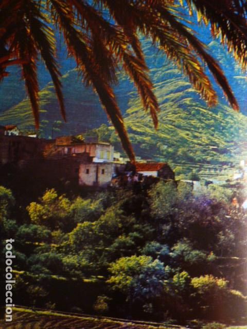 Alte Dokumente: LAS MEDIANIAS GRAN CANARIA PAISAJE ANTIGUO HUECOGRABADO