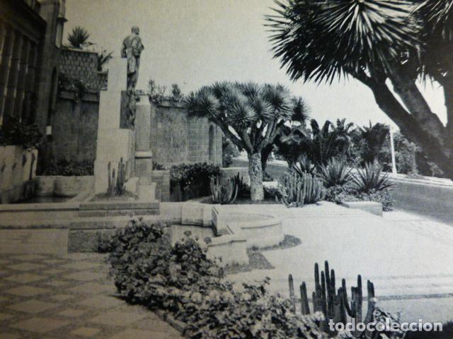 Documentos antiguos: LAS PALMAS DE GRAN CANARIA MONUMENTO A LEON Y CASTILLO ANTIGUO HUECOGRABADO