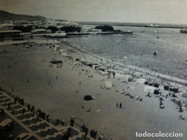 Documentos antiguos: LAS PALMAS DE GRAN CANARIA PLAYA DE LAS ALCARAVANERAS ANTIGUO HUECOGRABADO