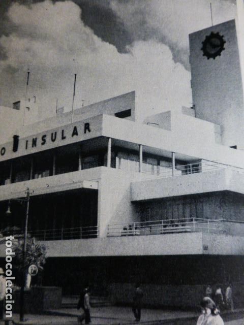 Documents Anciens: LAS PALMAS DE GRAN CANARIA CABILDO INSULAR ANTIGUO HUECOGRABADO