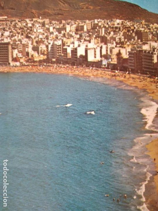 Documentos antiguos: LAS PALMAS DE GRAN CANARIA VISTA ANTIGUO HUECOGRABADO