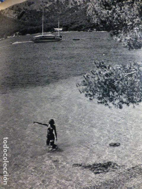 Documentos antiguos: FORMENTOR MALLORCA PLAYA ANTIGUO HUECOGRABADO - Foto 1