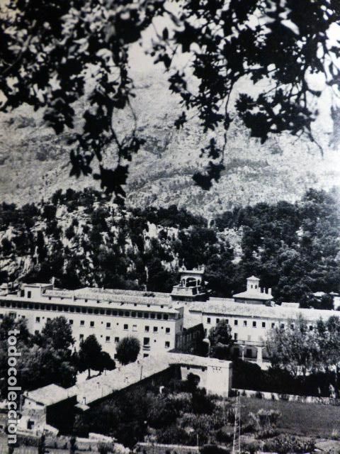 Documentos antiguos: LLUCH MALLORCA MONASTERIO ANTIGUO HUECOGRABADO