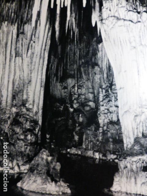 Documentos antiguos: CUEVAS DEL DRACH MALLORCA ANTIGUO HUECOGRABADO - Foto 1