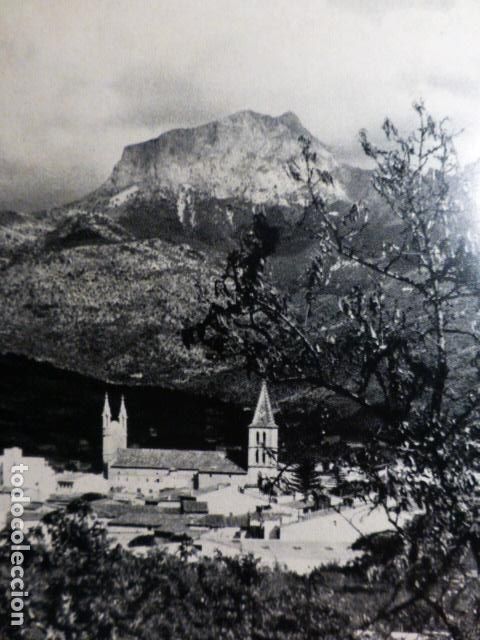 Documenti antichi: SOLLER MALLORCA EL PUIG MAYOR ANTIGUO HUECOGRABADO
