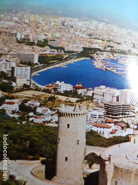 Alte Dokumente: PALMA DE MALLORCA VISTA ANTIGUO HUECOGRABADO