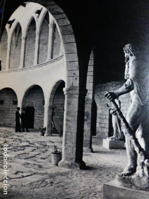 Documentos antiguos: PALMA DE MALLORCA CASTILLO DE BELLVER ANTIGUO HUECOGRABADO