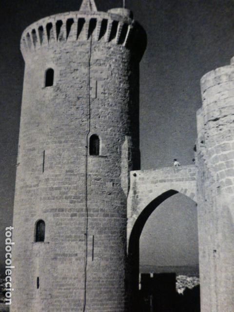 Old Documents: PALMA DE MALLORCA CASTILLO DE BELLVER ANTIGUO HUECOGRABADO