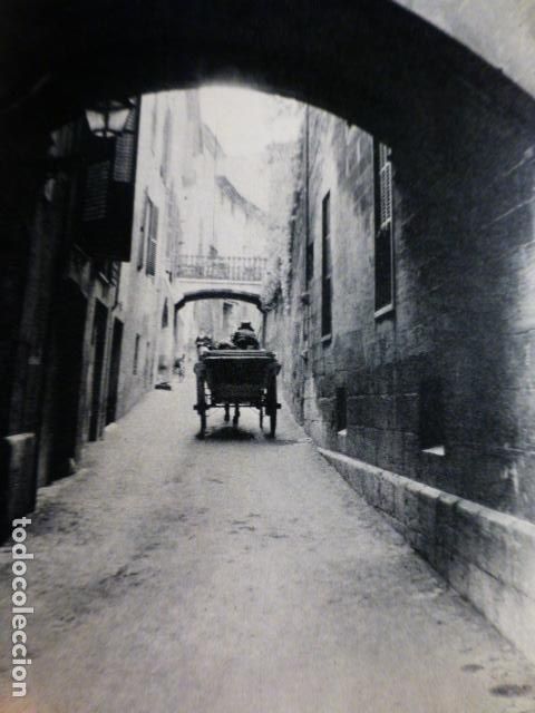 Documentos antiguos: PALMA DE MALLORCA CALLE SERRA ANTIGUO HUECOGRABADO