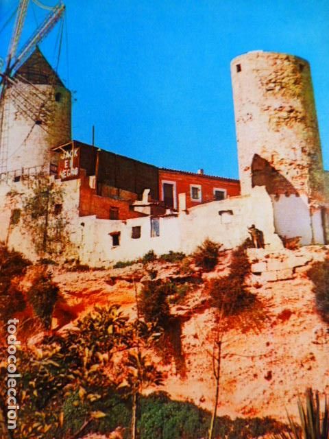 Documentos antiguos: PALMA DE MALLORCA MOLINOS DE VIENTO ANTIGUO HUECOGRABADO