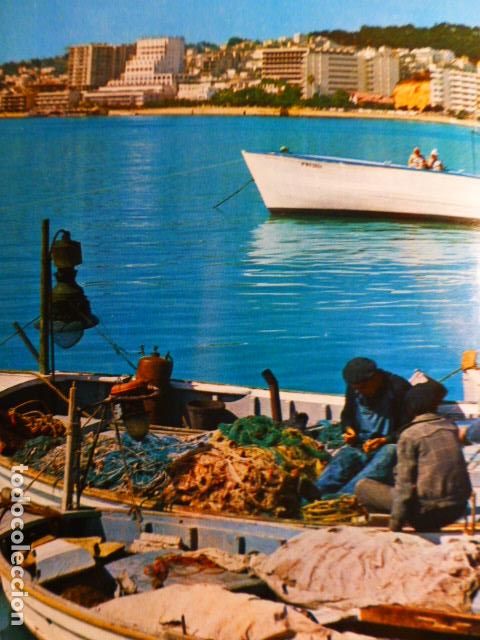 Documentos antiguos: PALMA DE MALLORCA ESCENA EN EL PUERTO ANTIGUO HUECOGRABADO