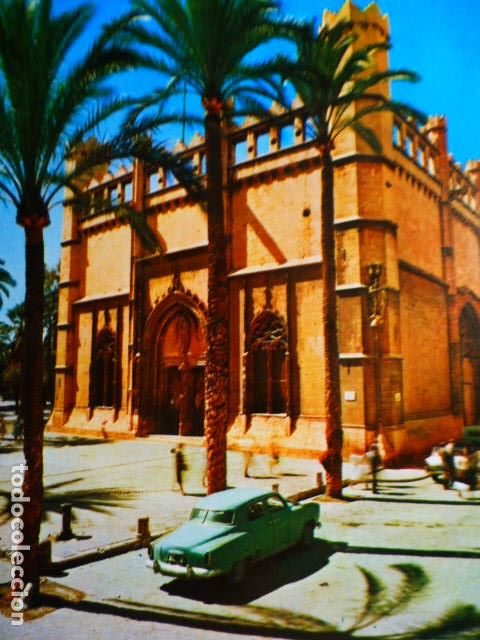 Old Documents: PALMA DE MALLORCA LA LONJA ANTIGUO HUECOGRABADO
