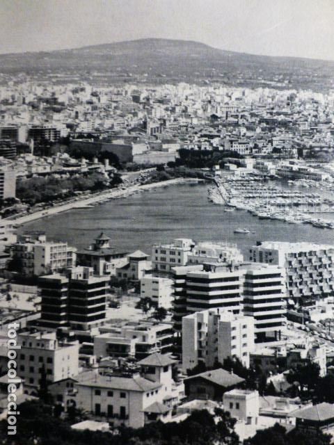 Alte Dokumente: PALMA DE MALLORCA VISTA ANTIGUO HUECOGRABADO