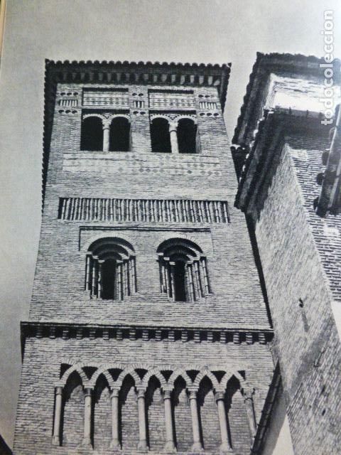 Documentos antiguos: TERUEL TORRE DE SAN PEDRO ANTIGUO HUECOGRABADO
