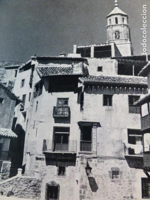 Documentos antiguos: ALBARRACIN TERUEL DETALLE URBANO ANTIGUO HUECOGRABADO
