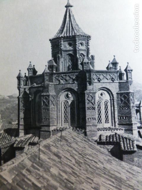 Documentos antiguos: TERUEL LA CATEDRAL ANTIGUO HUECOGRABADO - Foto 1