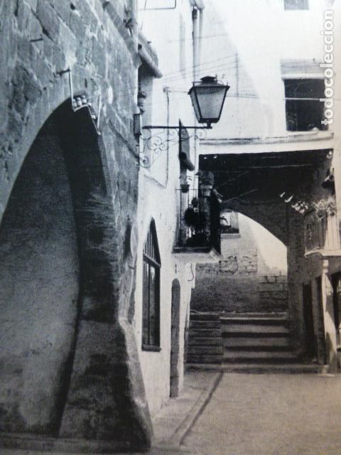 Documents Anciens: CRETAS TERUEL DETALLE URBANO ANTIGUO HUECOGRABADO