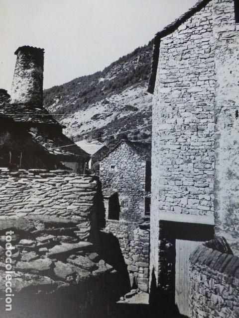Alte Dokumente: TORL&Aacute; HUESCA ANTIGUA LAMINA HUECOGRABADO