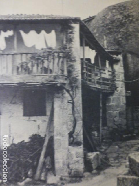 Alte Dokumente: PUENTE DE SAN CLODIO ORENSE ANTIGUO HUECOGRABADO