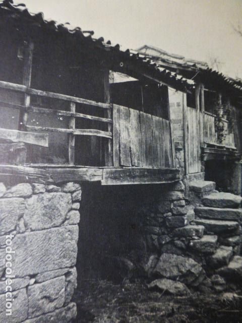 Documentos antiguos: SANTA COMBA DE BANDE ORENSE ANTIGUO HUECOGRABADO