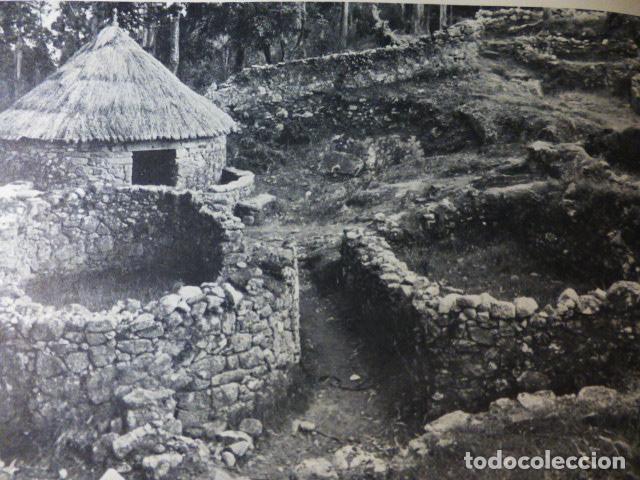 Documentos antiguos: SANTA TECLA PONTEVEDRA ANTIGUO HUECOGRABADO