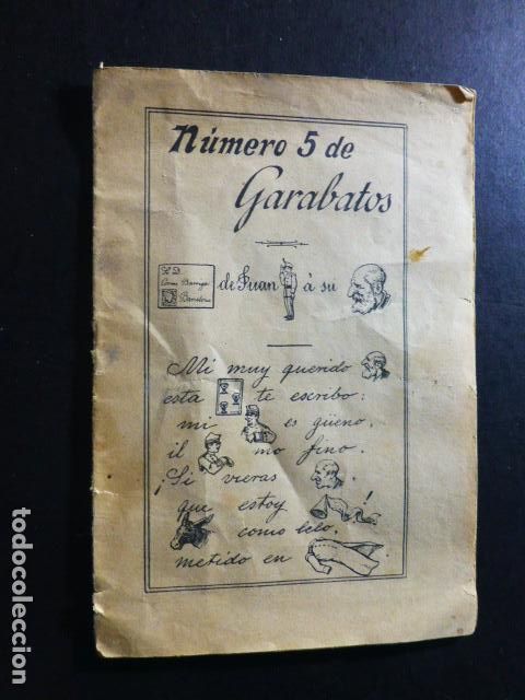 Documentos antiguos: GARATOS N&ordm; 5 CALIGRAFIA - Foto 1