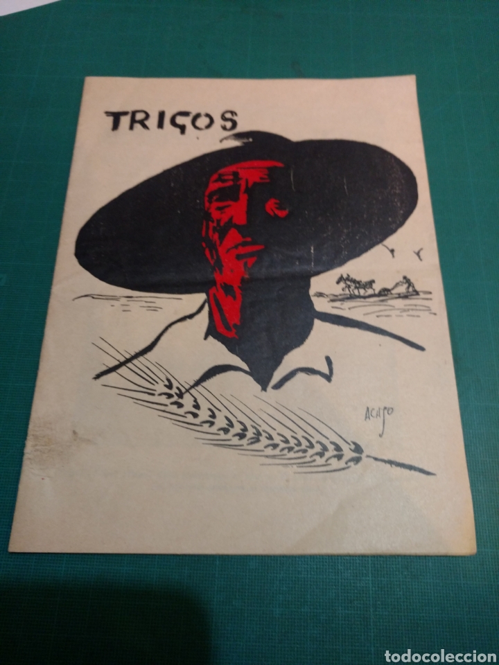 Documentos antiguos: TRIGO . FOLLETO DE PROPAGANDA DE ACCI&Oacute;N POPULAR 1932