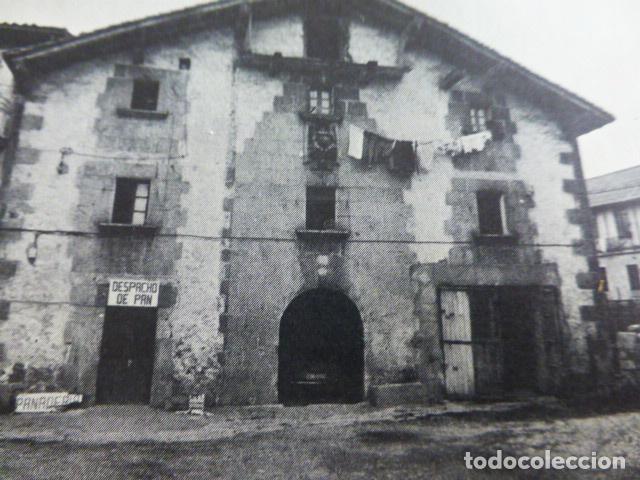 Documentos antiguos: LECUMBERRI NAVARRA ANTIGUO HUECOGRABADO