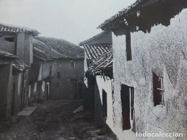 Documentos antiguos: GRAJAL DE CAMPOS LEON ANTIGUO HUECOGRABADO