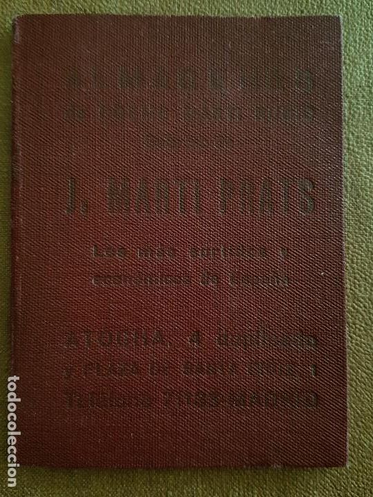 Documenti antichi: MADRID ALMACENES MARTI PRATS CARTERILLA PUBLICITARIA A&Ntilde;OS 30