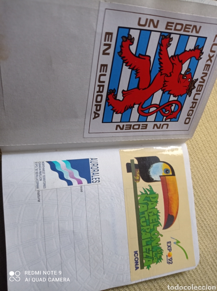 Documentos antiguos: PASAPORTE EXPO 92 SEVILLA - Foto 4