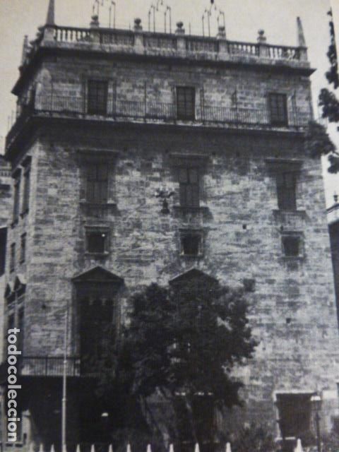 Documenti antichi: VALENCIA ANTIGUA LAMINA HUECOGRABADO