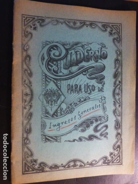 Documentos antiguos: CUADERNO EN BLANCO A&Ntilde;OS 30 - Foto 1
