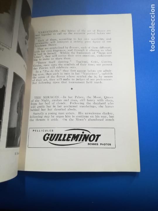 Documentos antiguos: THEATRE NATIONAL DE LOPERA. 1955. PROGRAMACION, INFORMACION. EN FRANC&Eacute;S - Foto 5