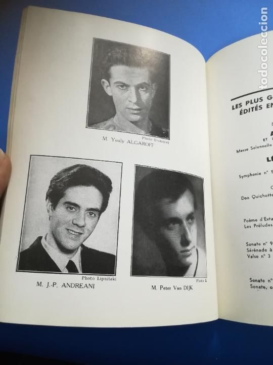 Documentos antiguos: THEATRE NATIONAL DE LOPERA. 1955. PROGRAMACION, INFORMACION. EN FRANC&Eacute;S - Foto 8