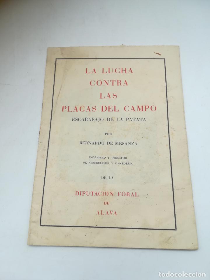 Documents Anciens: LA LUCHA CONTRA LAS PLAGAS DEL CAMPO. ESCARABAJO DE LA PATATA. ALAVA, 1945. ILUSTRADO. VER