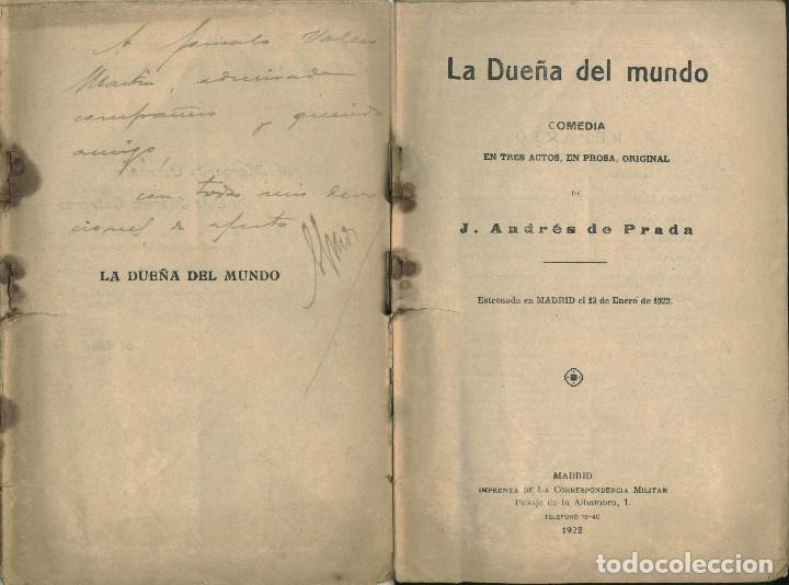 Documentos antiguos: Aut&oacute;grafo de J.Andres de Prada - Foto 1