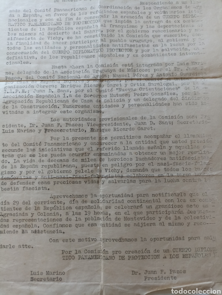 Documentos antiguos: Documentación de la guerra civil española - Foto 3 - 304631158